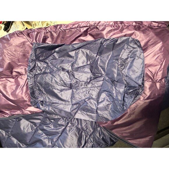 Gerry Women's Puffer Packable Reversible Down Vest in Indigo/Port - Sz M - NWT - Picture 11 of 11